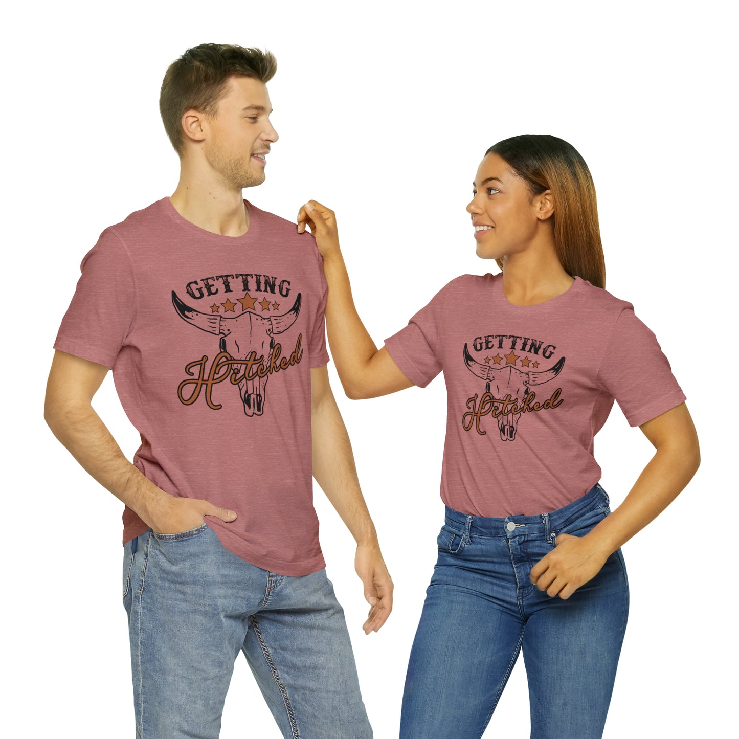 Vintage Getting Hitched Bride T-Shirt