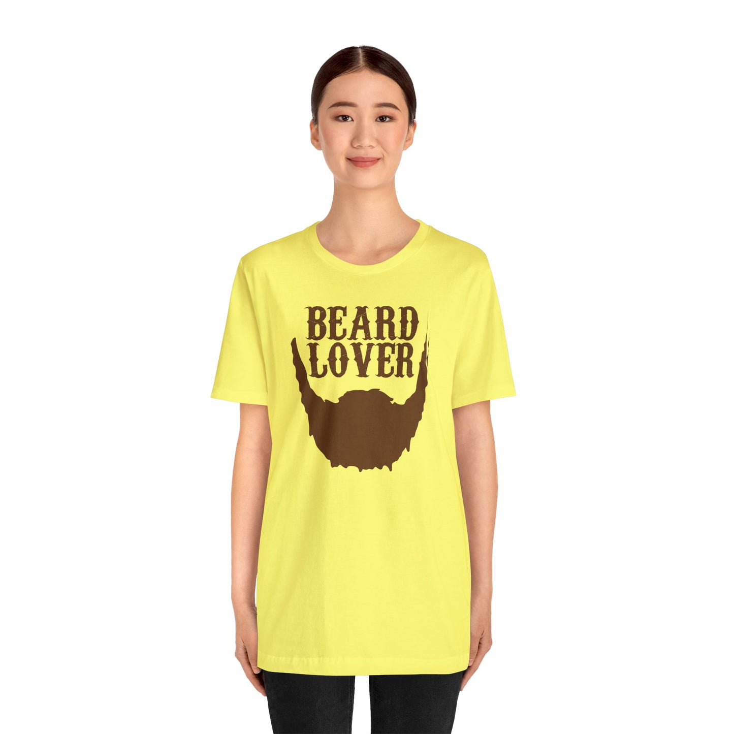 Beard Lover Bella Jersey Short Sleeve Tee (Unisex)