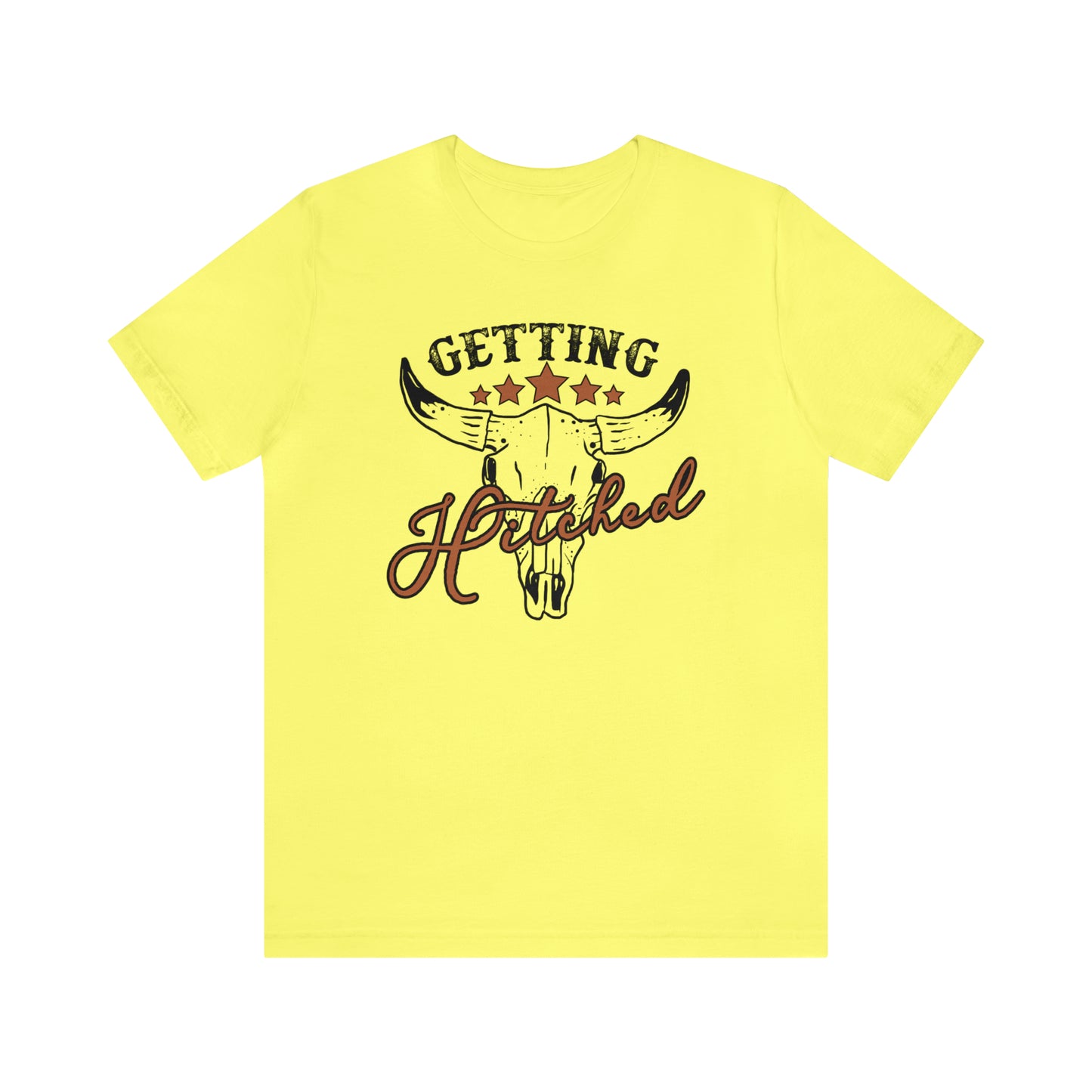 Vintage Getting Hitched Bride T-Shirt