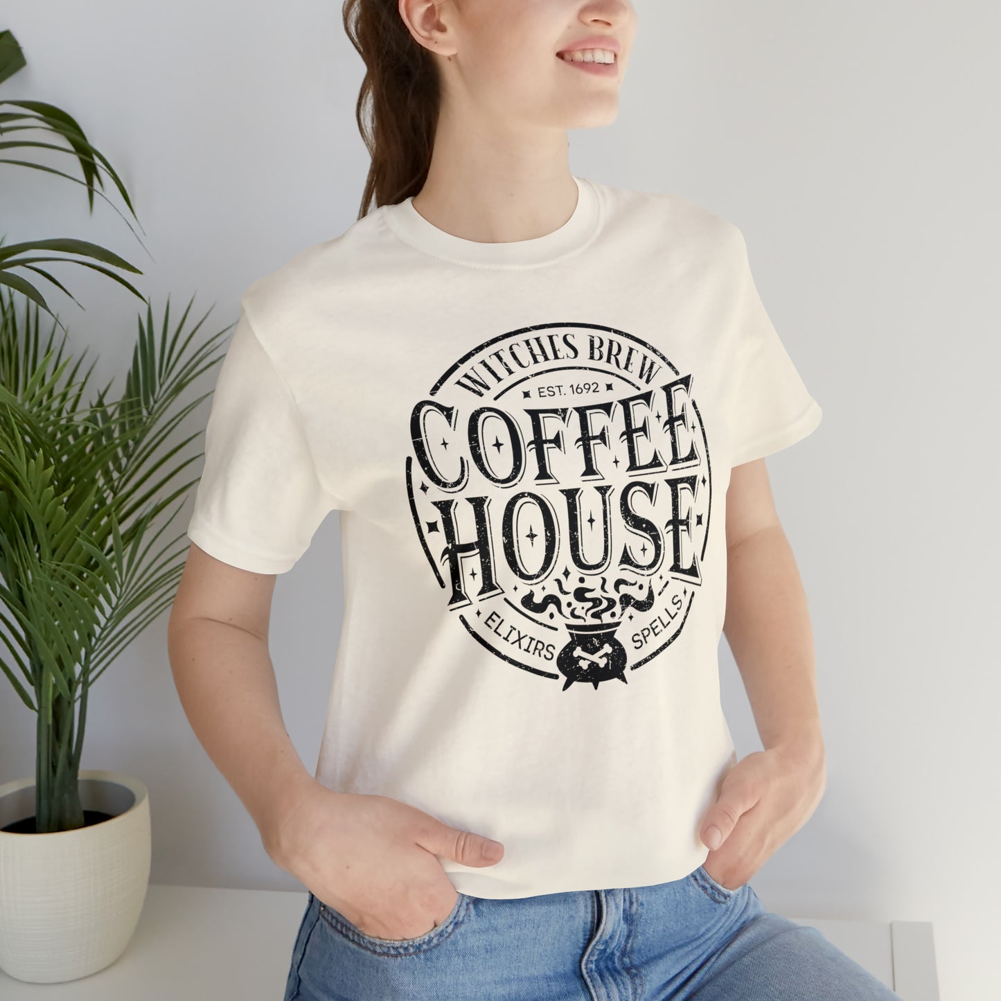 Halloween Witches Brew Coffee House T-Shirt