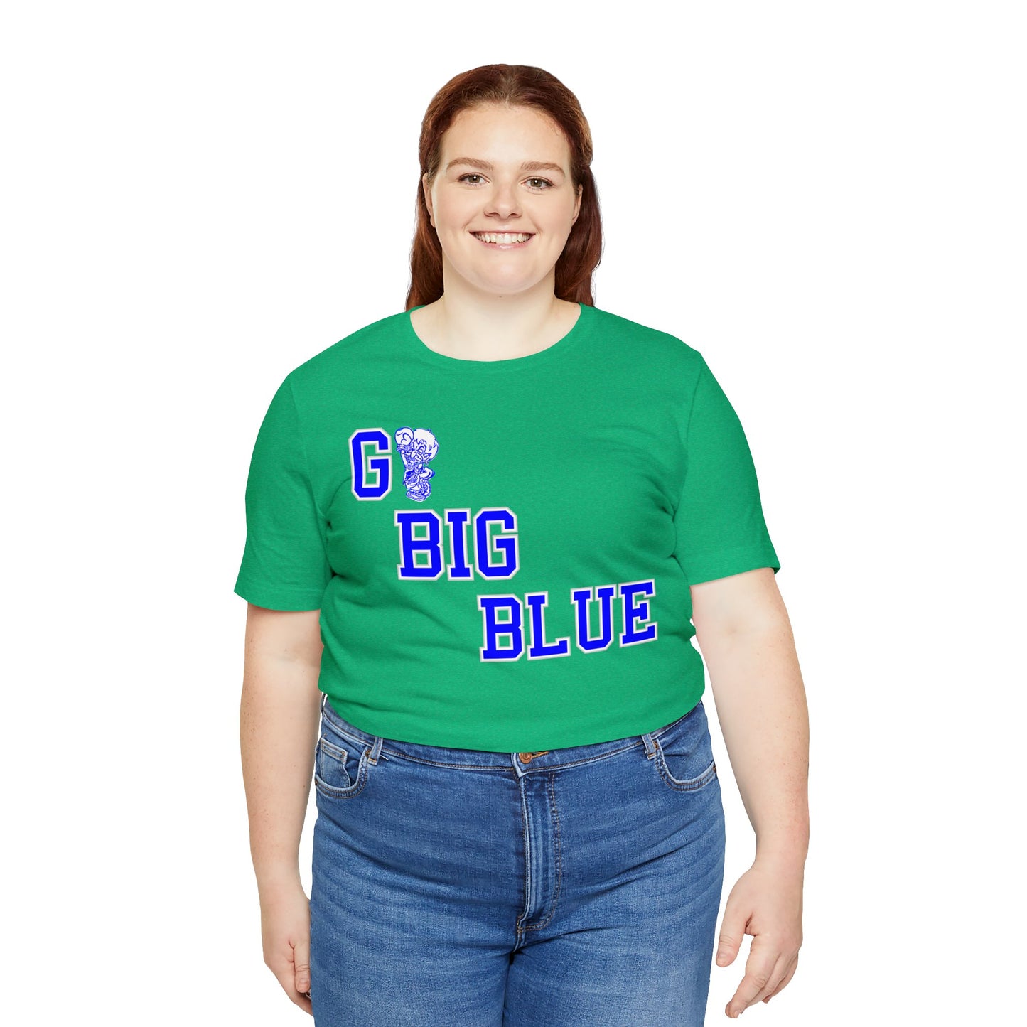 Go Big Blue Freeburg Midgets Bella Jersey Short Sleeve Tee (Unisex)