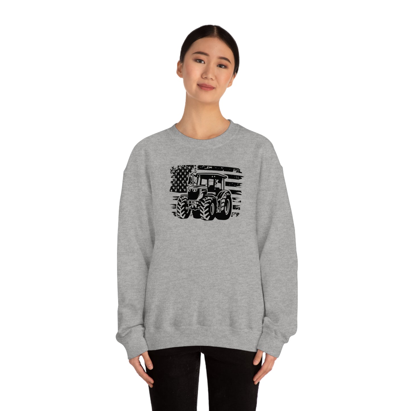 "American Tractor" - Unisex Heavy Blend™ Crewneck Sweatshirt