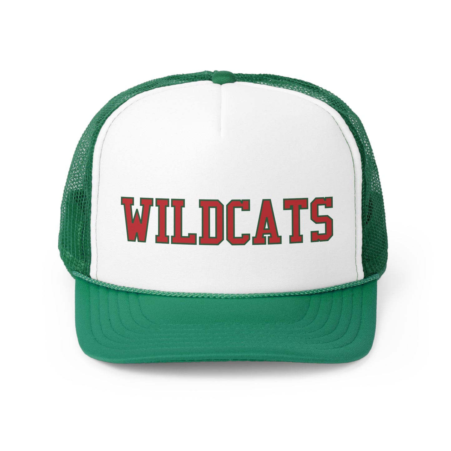 Salem Wildcats Tall Trucker Caps - Red Ink