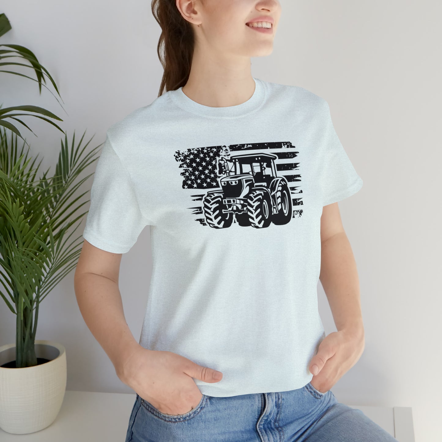 "American Tractor" Unisex Jersey Short Sleeve Tee