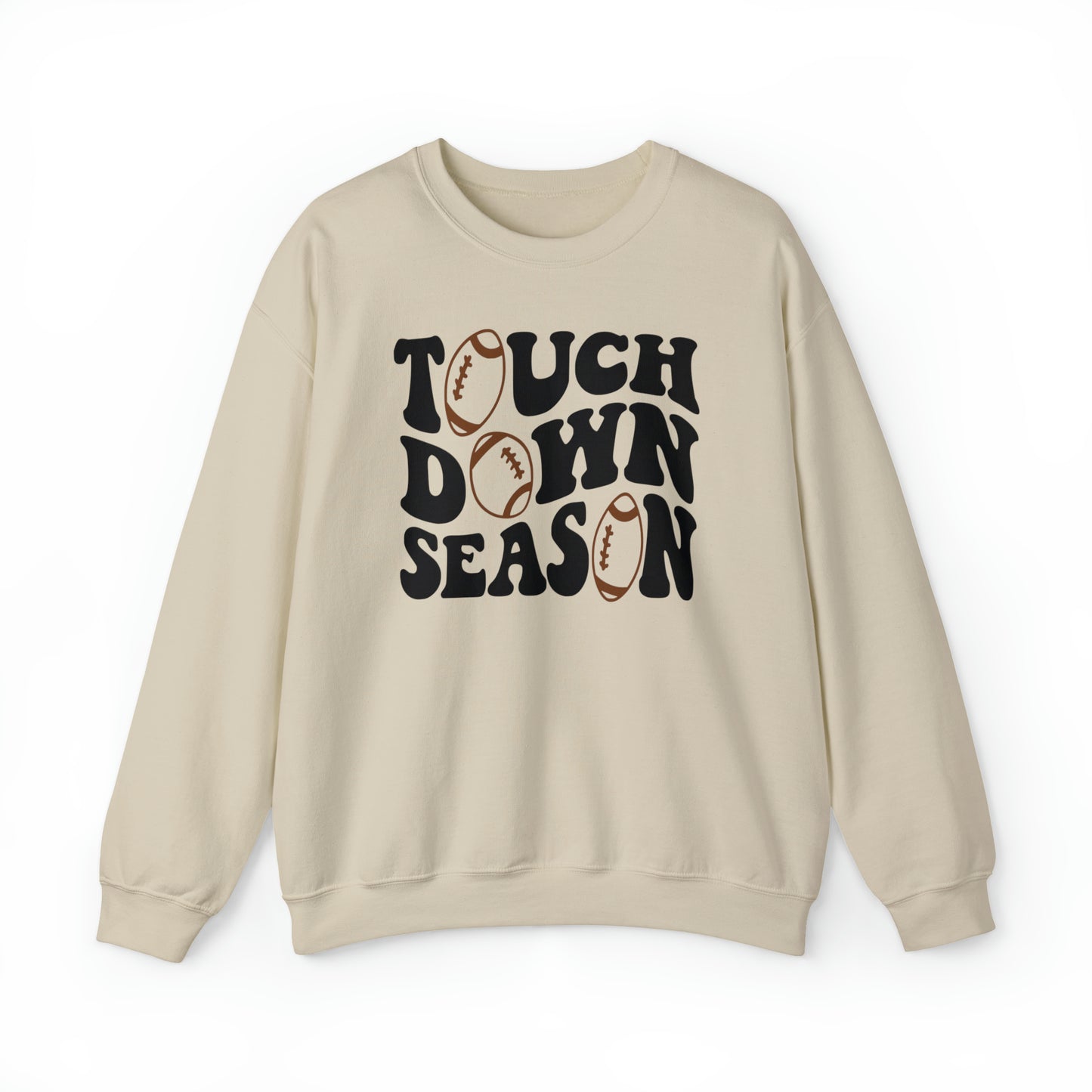 Touch Down Season Heavy Blend™ Crewneck Sweatshirt