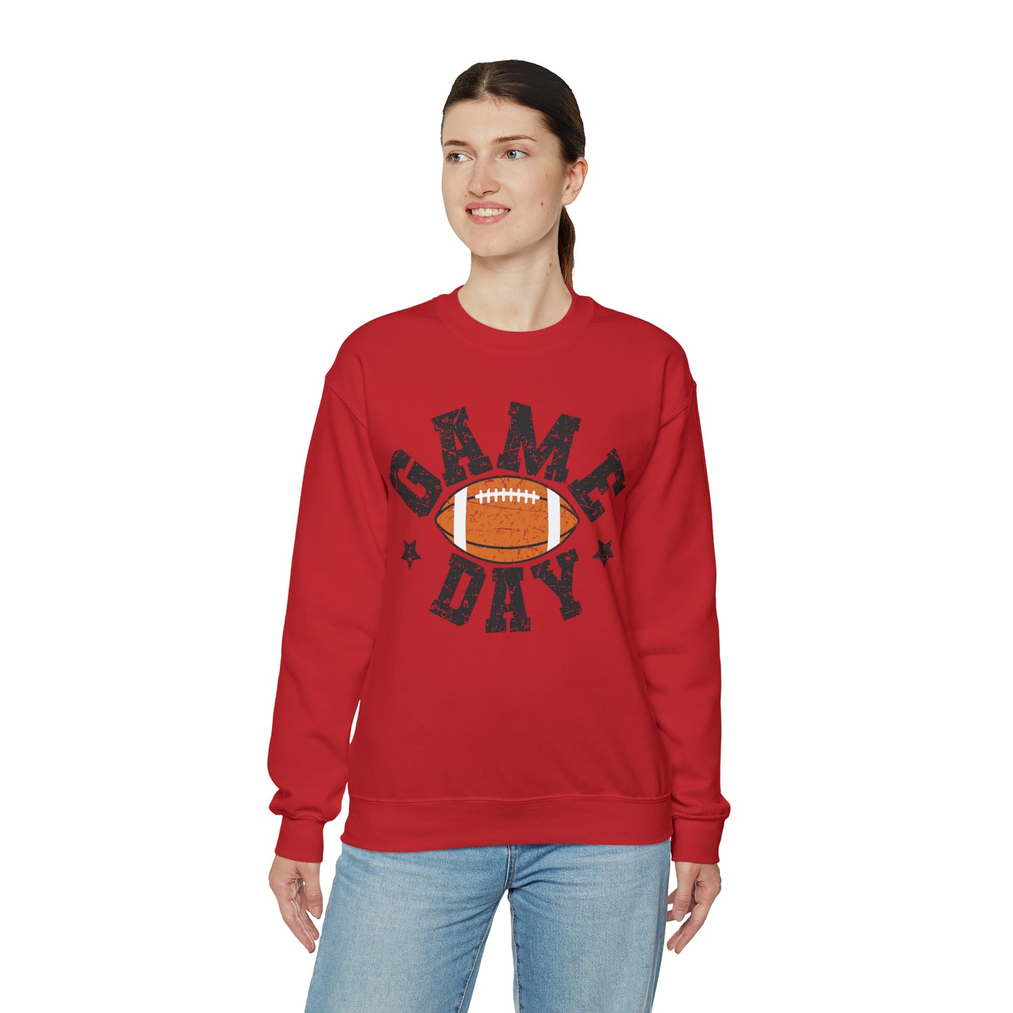 Game Day Football/ Halloween/ Fall Heavy Blend™ Crewneck Sweatshirt