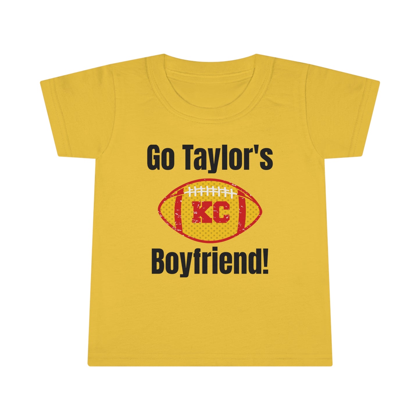 Go Taylor's Boyfriend Swift and Kelce Football Toddler T-shirt