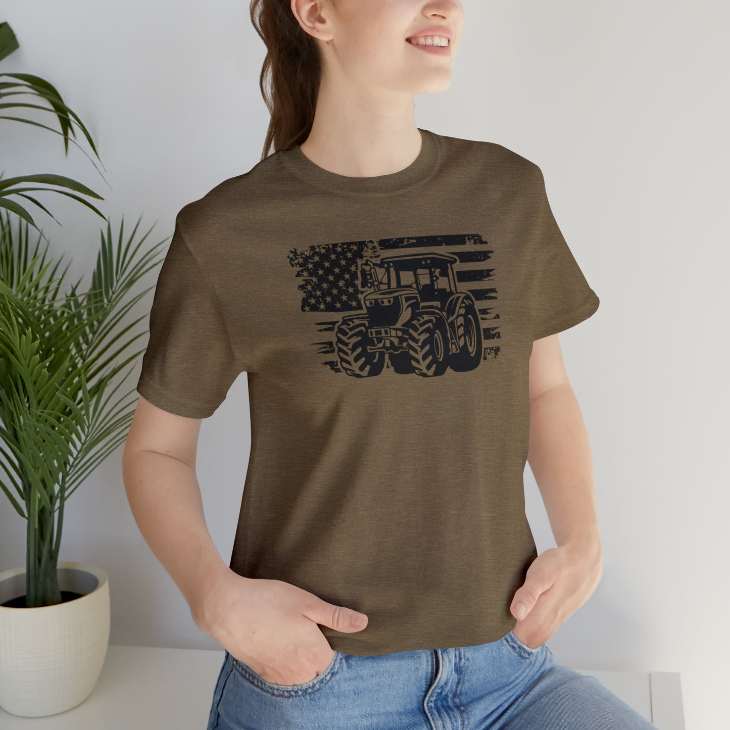 "American Tractor" Unisex Jersey Short Sleeve Tee