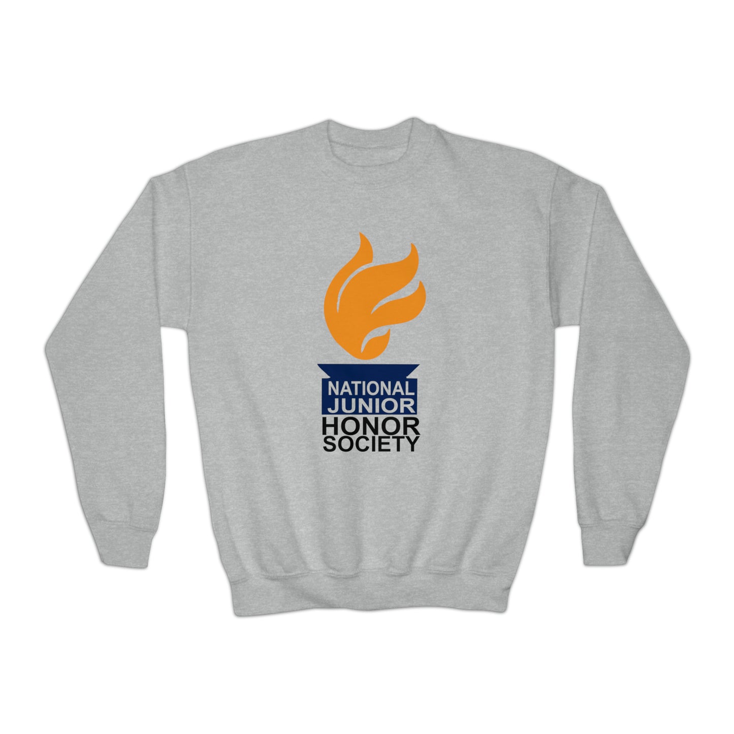 YOUTH - National Junior Honor Society Golden Torch Youth Crewneck Sweatshirt