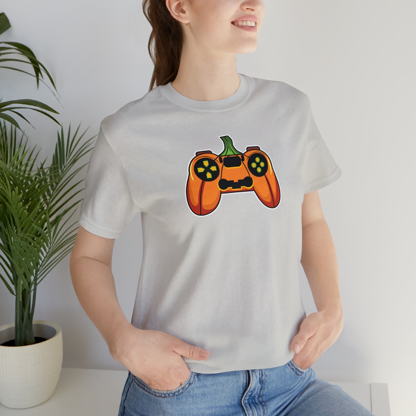 Halloween Pumpkin Gaming Jack-O-Lantern T-Shirt