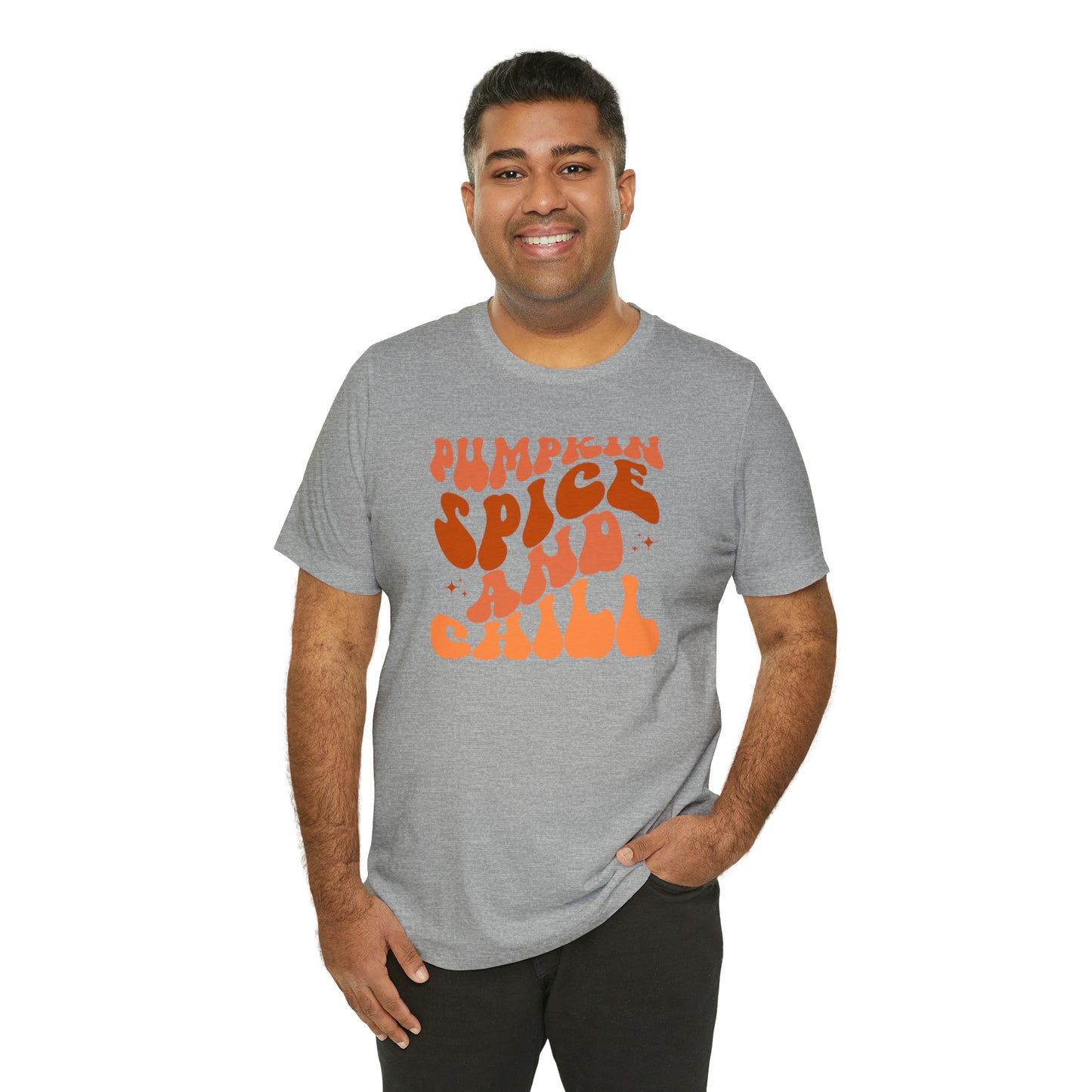 Pumpkin Spice and Chill Teacher T-Shirt