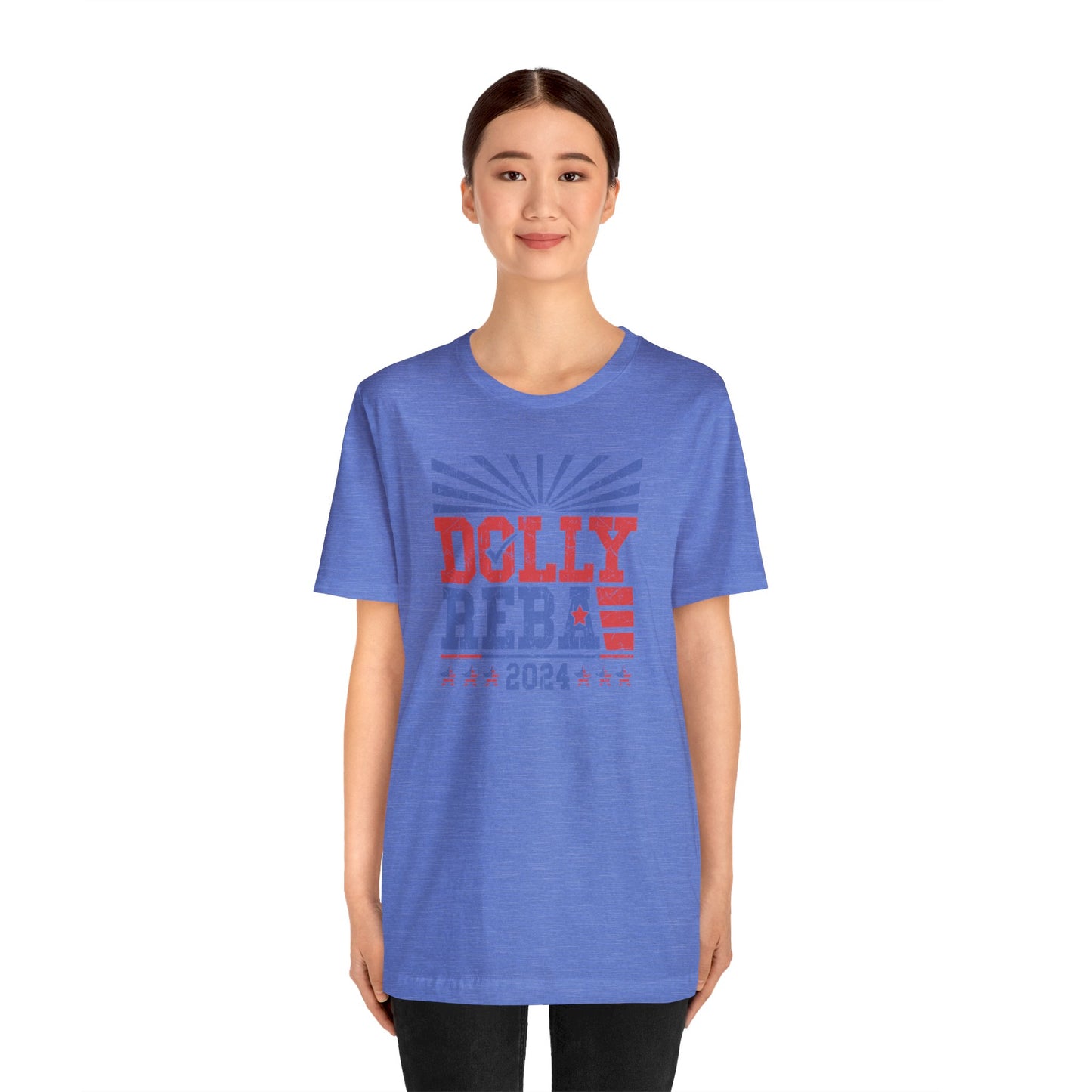 Dolly Reba for President 2024 Bella Jersey Short Sleeve Tee (Unisex)