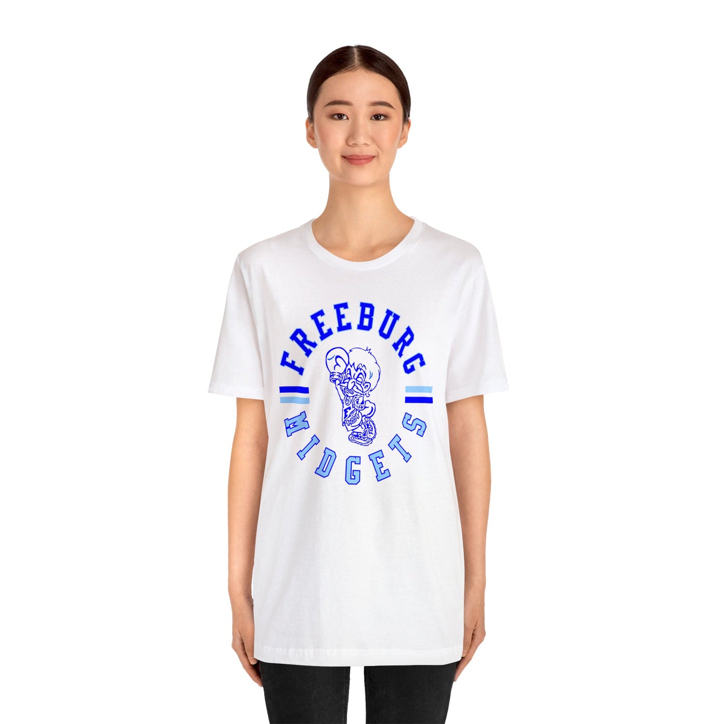 Freeburg Midgets Circle Logo Bella Jersey Short Sleeve Tee (Unisex)