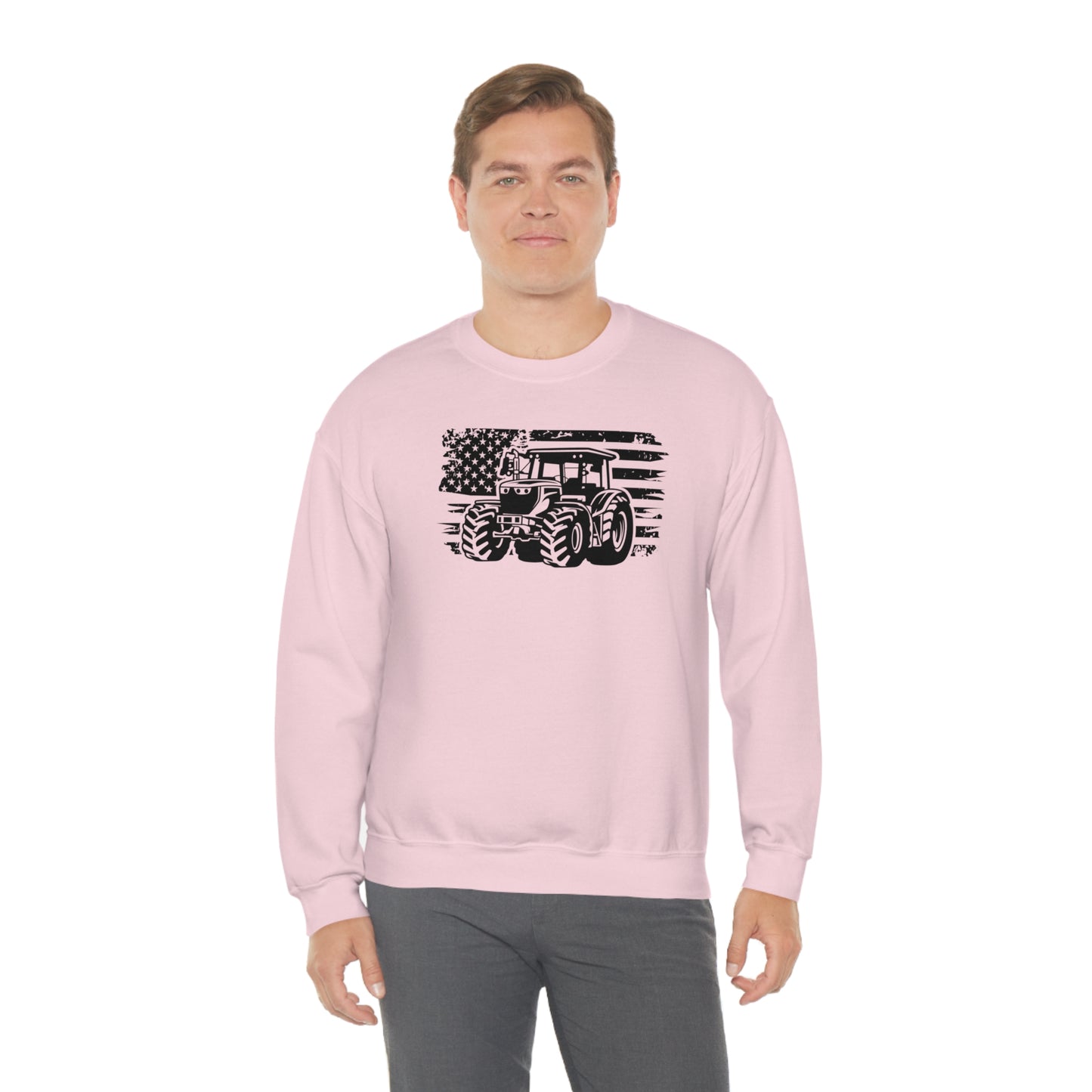 "American Tractor" - Unisex Heavy Blend™ Crewneck Sweatshirt