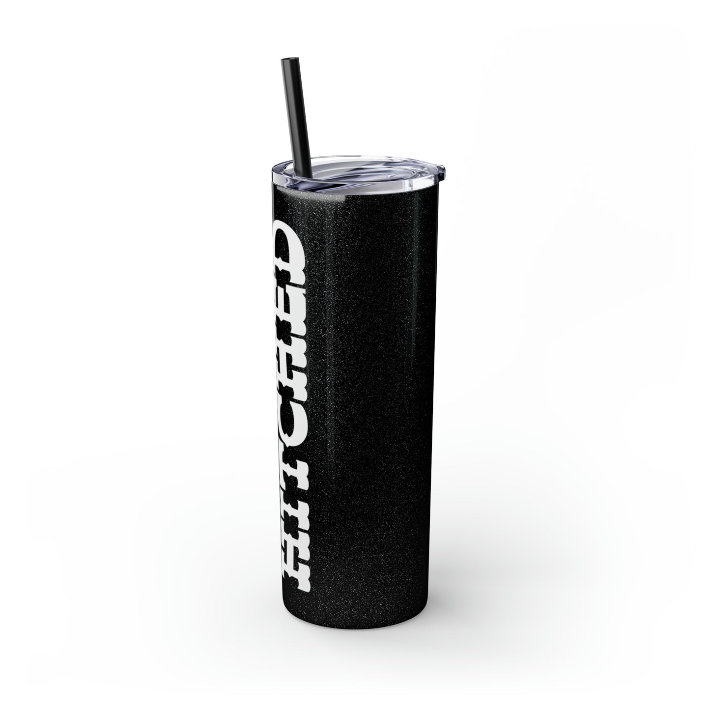 Gettin Hitched Skinny Tumbler with Straw, 20oz