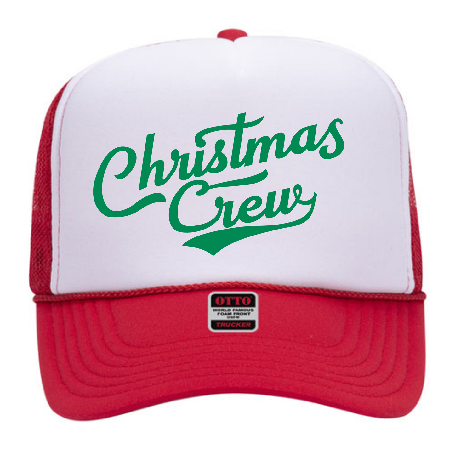 Christmas Crew Tall Trucker Caps