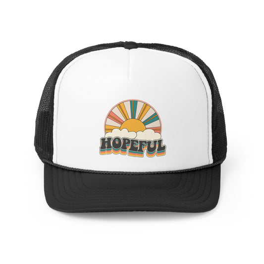 Hopeful Positivity Tall Trucker Caps