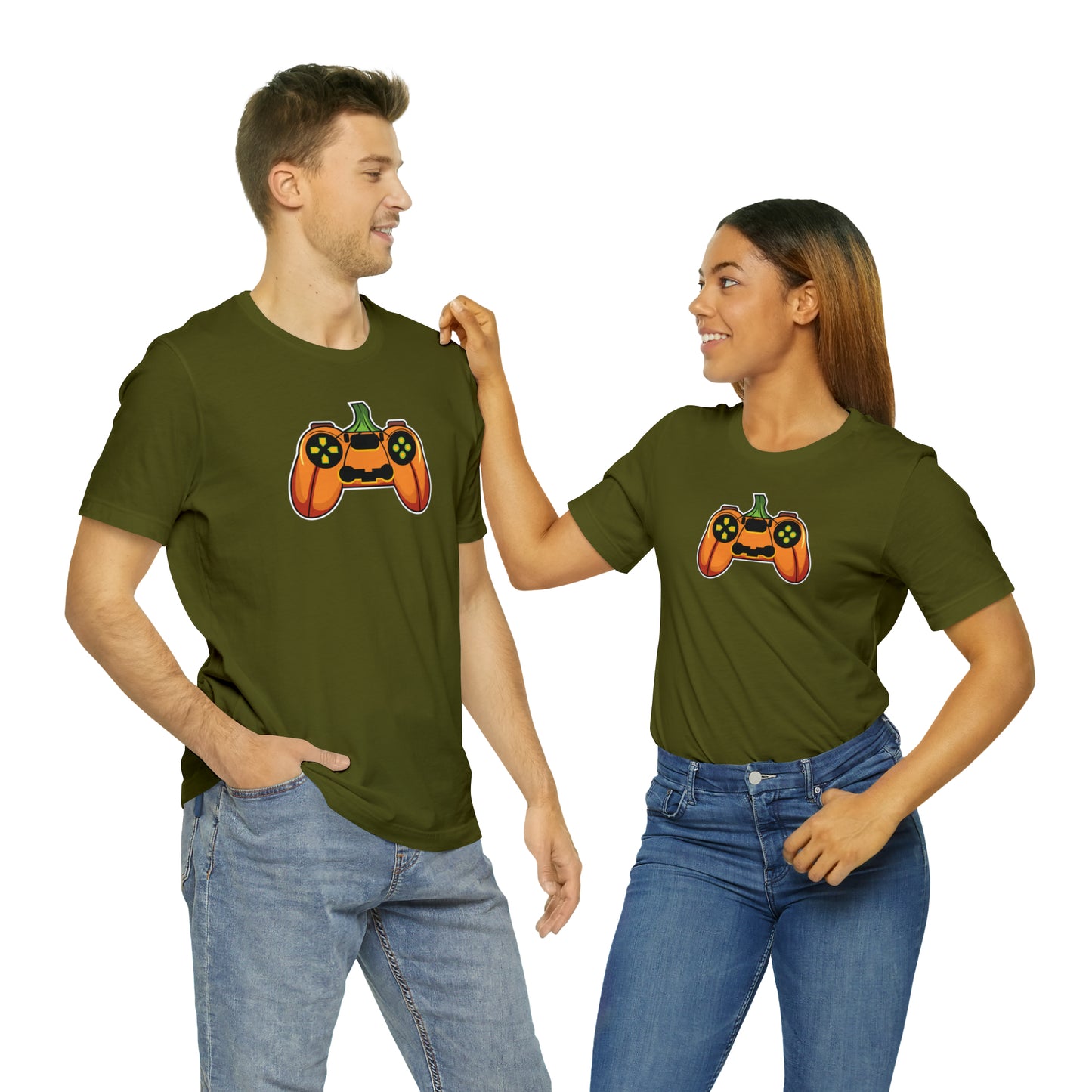 Halloween Pumpkin Gaming Jack-O-Lantern T-Shirt