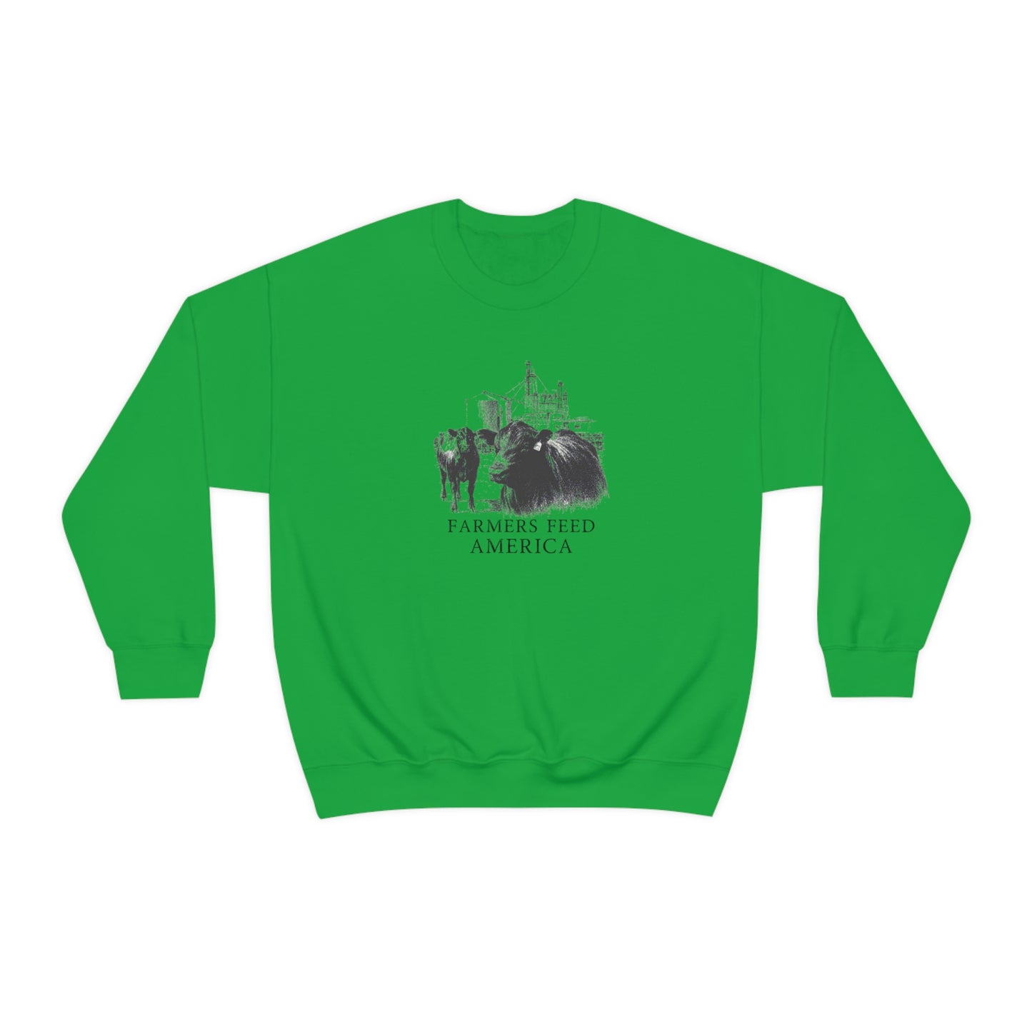 "Farmers Feed America" - Unisex Heavy Blend™ Crewneck Sweatshirt