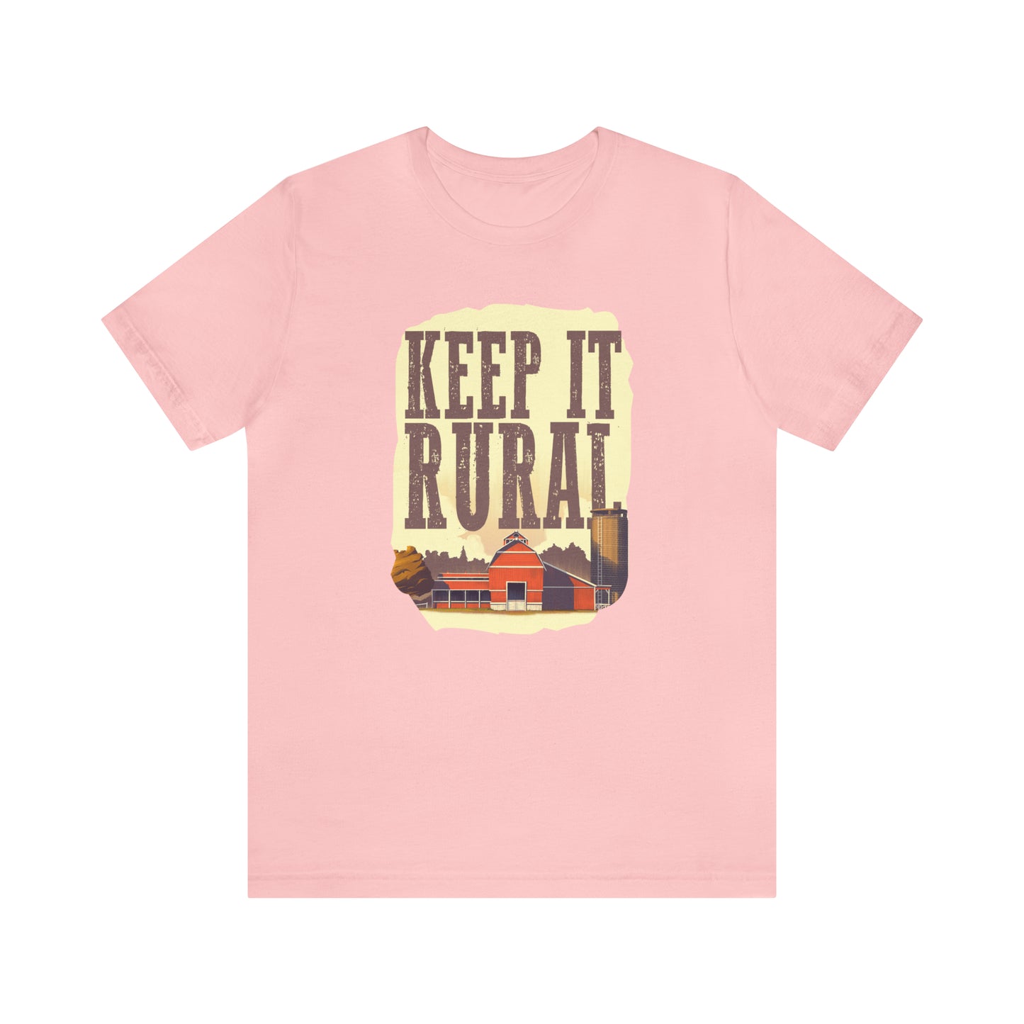 "Keep It Rural" Unisex Jersey Short Sleeve Tee