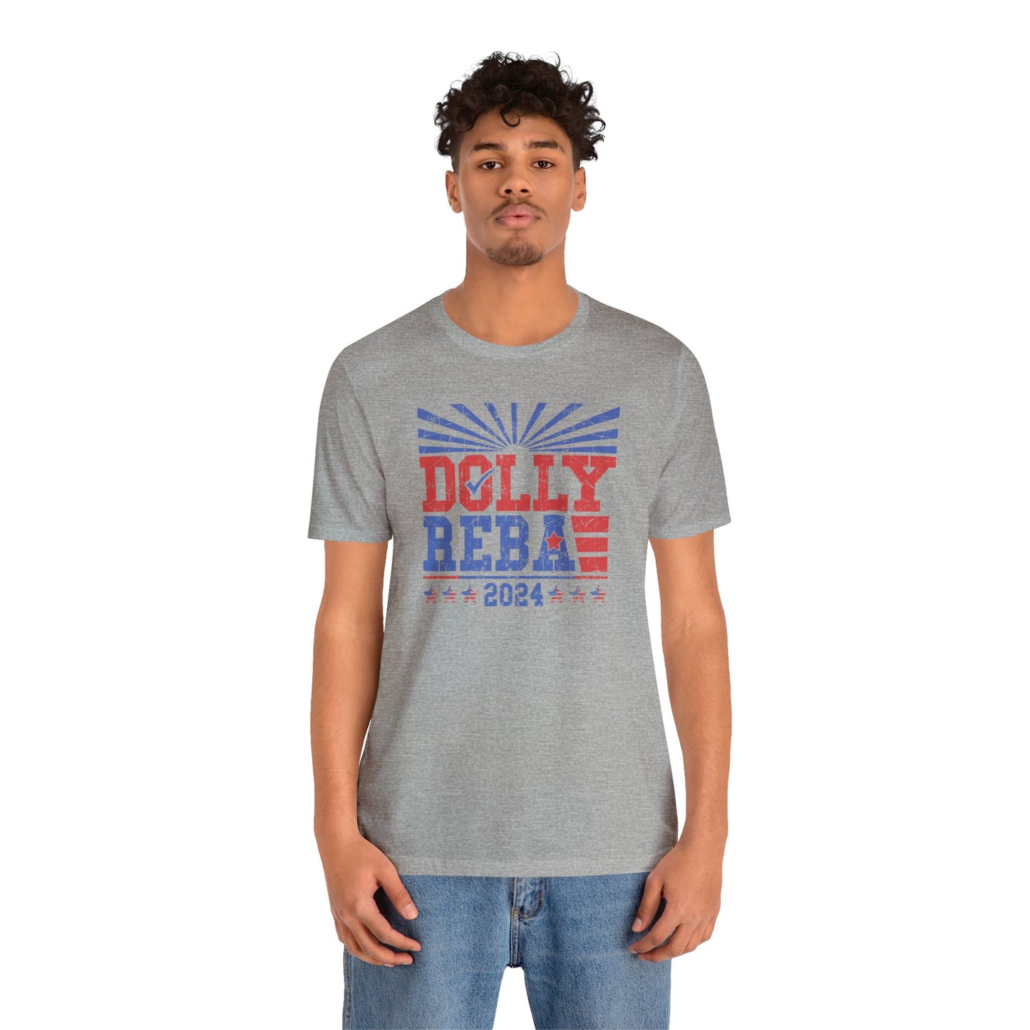 Dolly Reba for President 2024 Bella Jersey Short Sleeve Tee (Unisex)