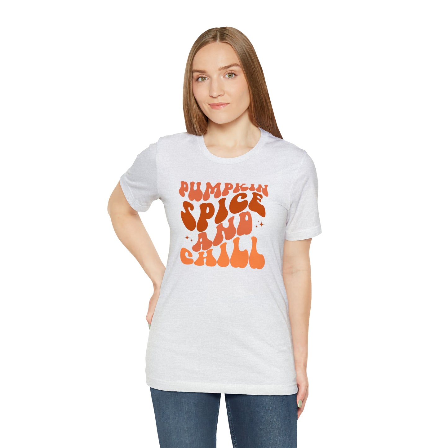 Pumpkin Spice and Chill Teacher T-Shirt