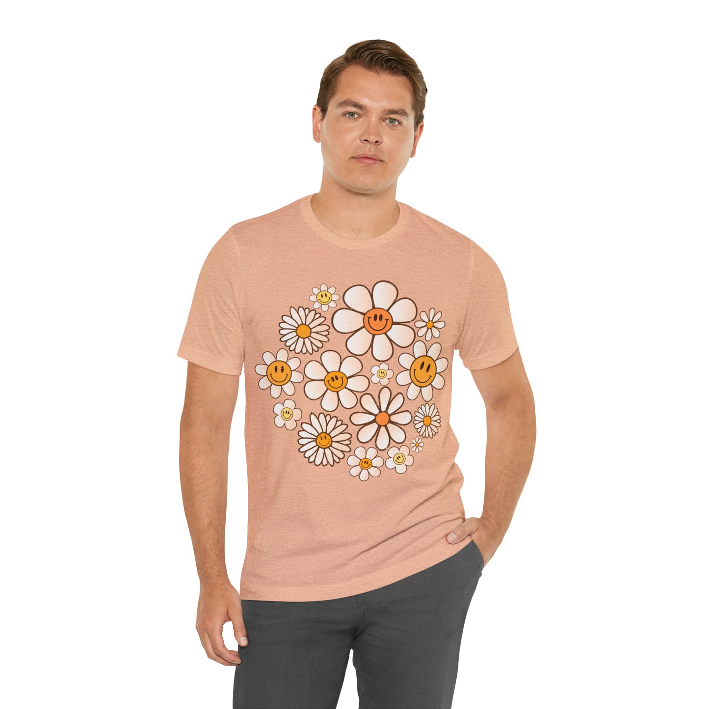 Distressed Smiling Daisies T-Shirt