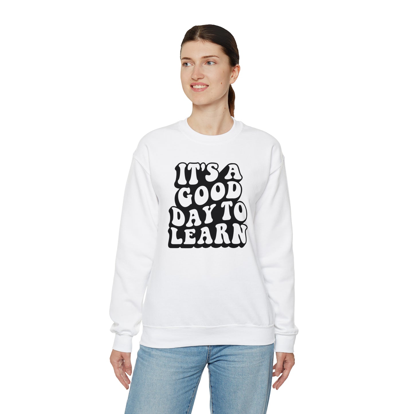 It's a Good Day to Learn Unisex Heavy Blend™ Crewneck Sweatshirt