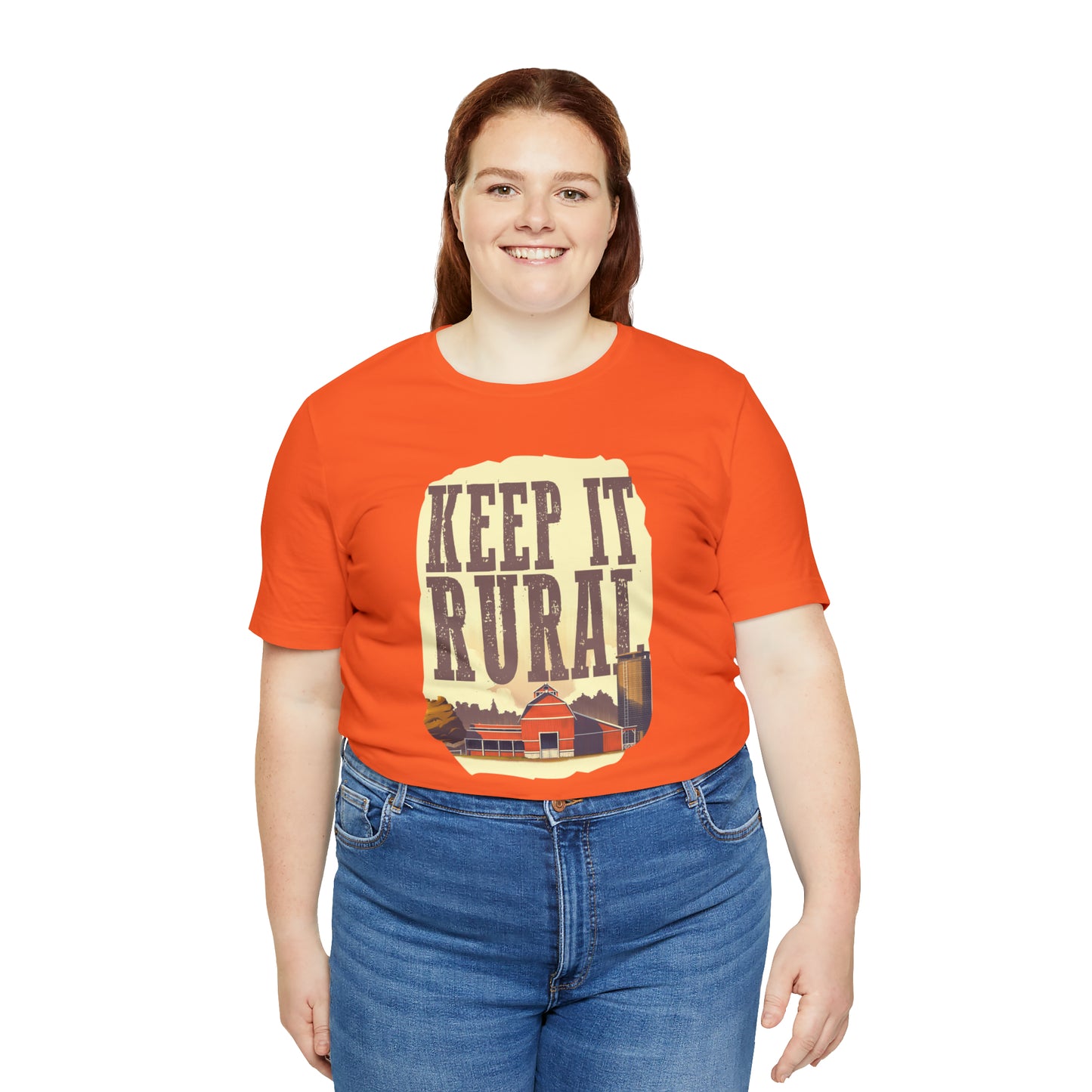 "Keep It Rural" Unisex Jersey Short Sleeve Tee