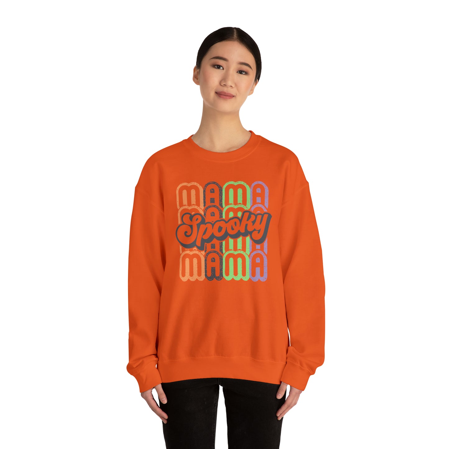 Spooky Mama Unisex Heavy Blend™ Crewneck Sweatshirt