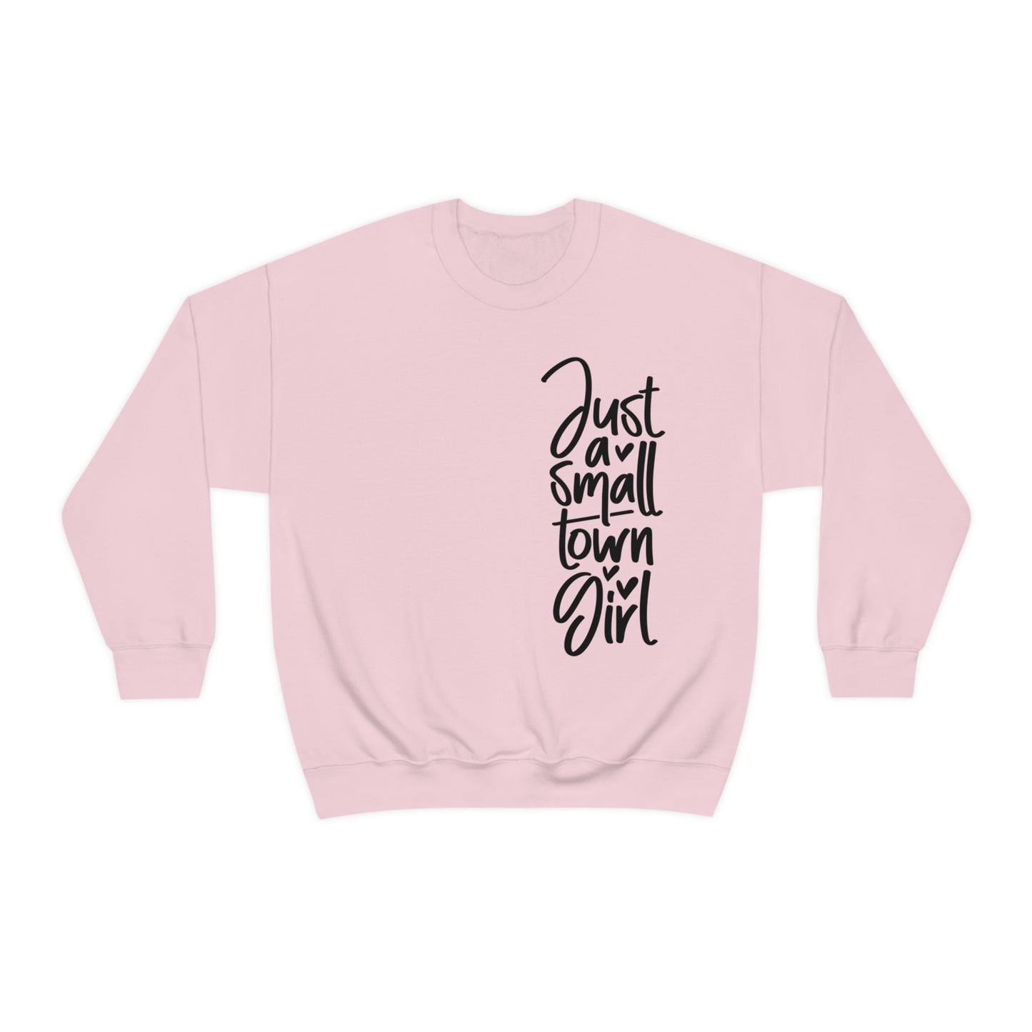 "Just a Small Town Girl" - Unisex Heavy Blend™ Crewneck Sweatshirt