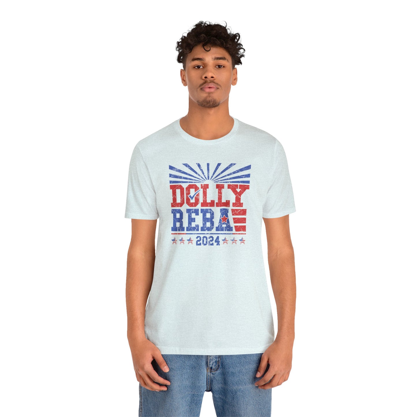 Dolly Reba for President 2024 Bella Jersey Short Sleeve Tee (Unisex)