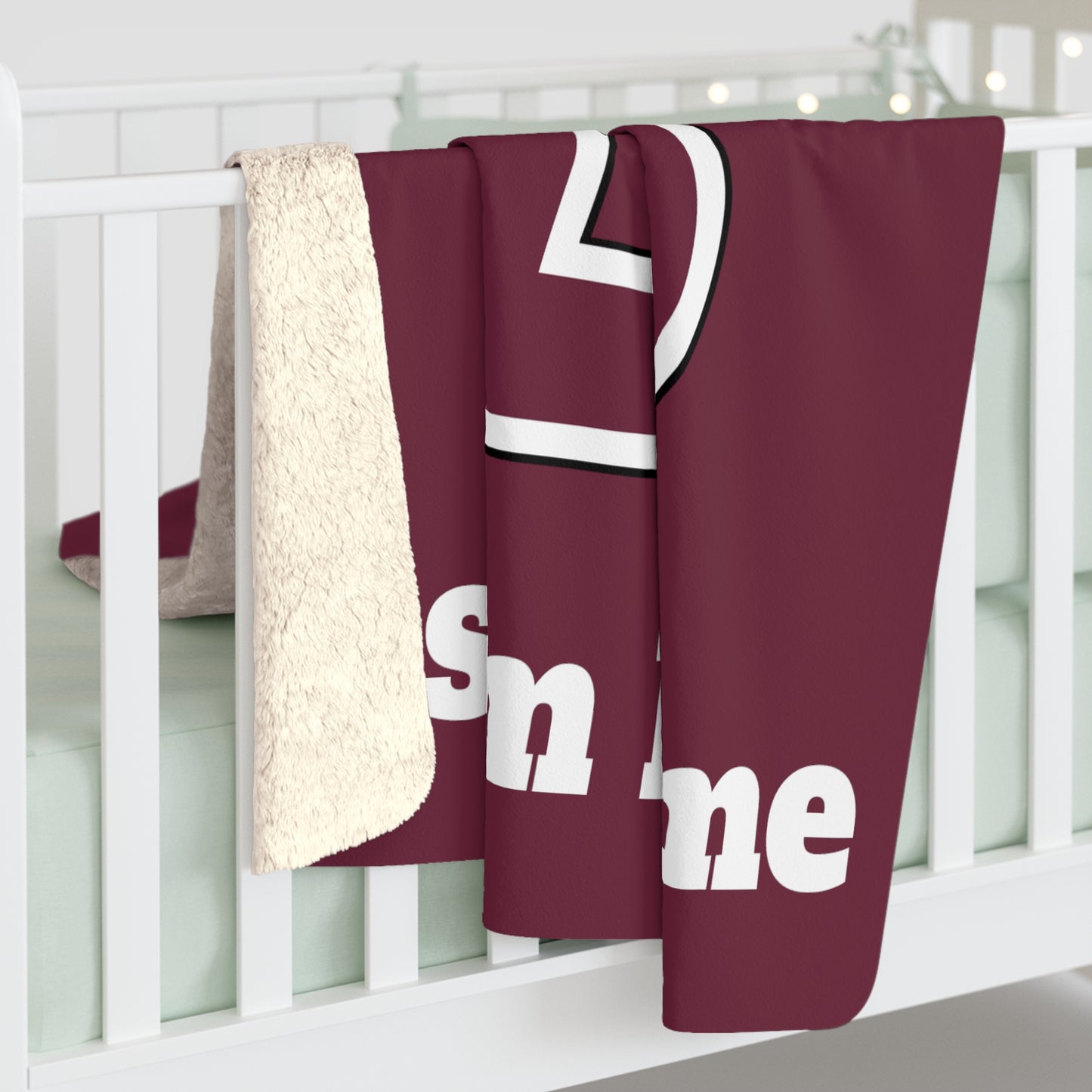 Custom Don Bosco Sherpa Fleece Blanket