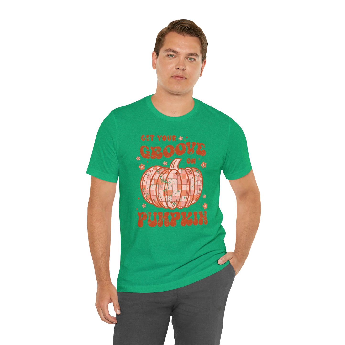 Halloween/ Fall Get Your Groove On Pumpkin  T-Shirt