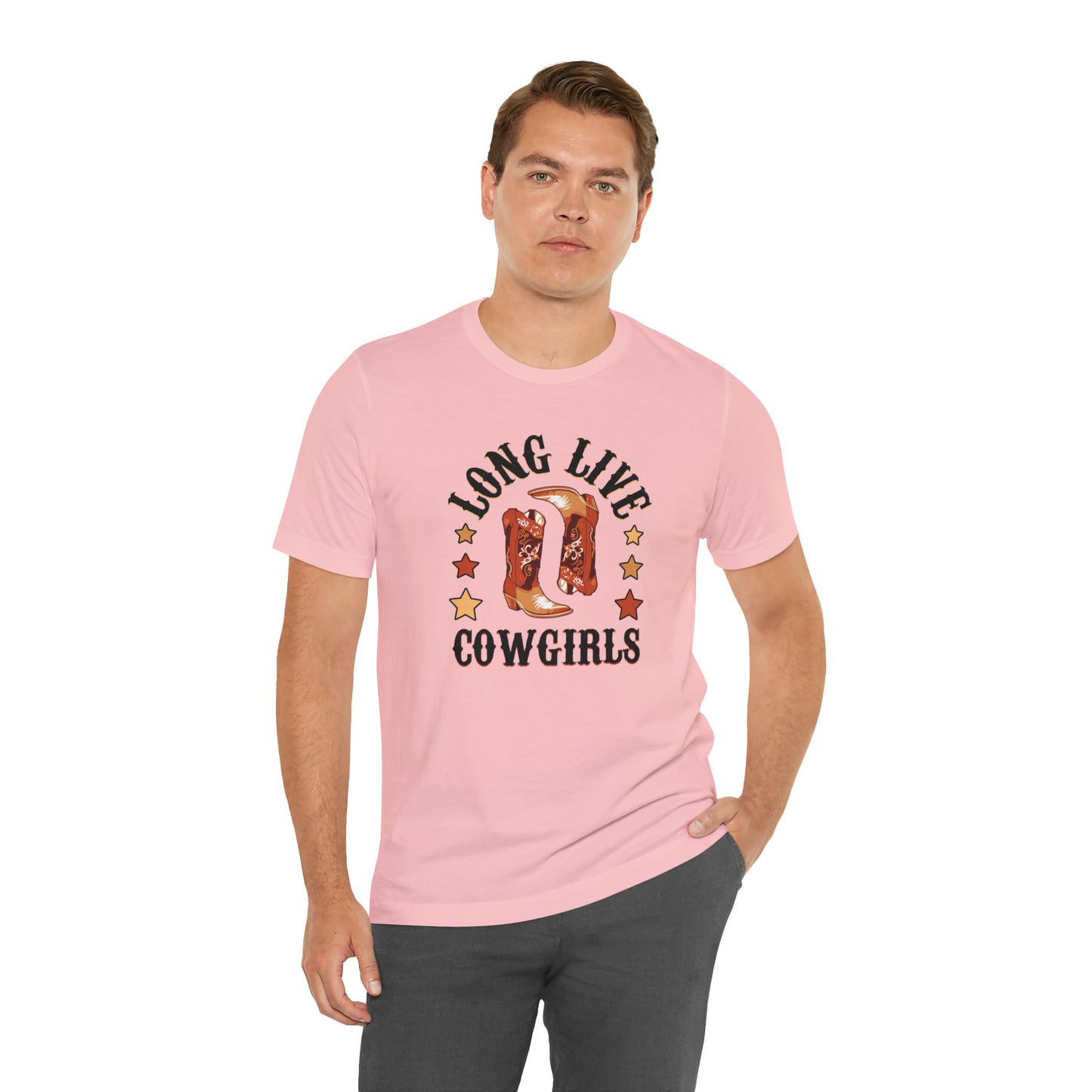 "Long Live Cowgirls" Unisex Jersey Short Sleeve Tee