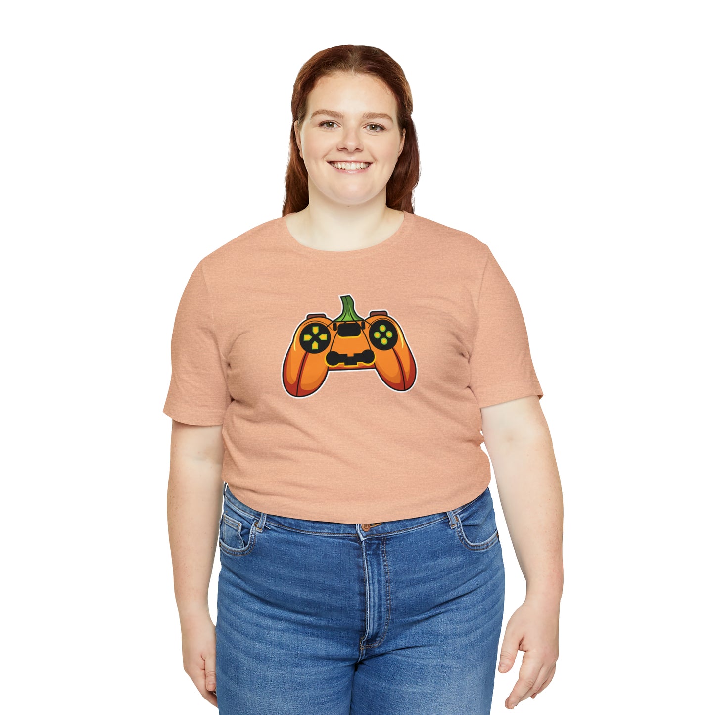 Halloween Pumpkin Gaming Jack-O-Lantern T-Shirt