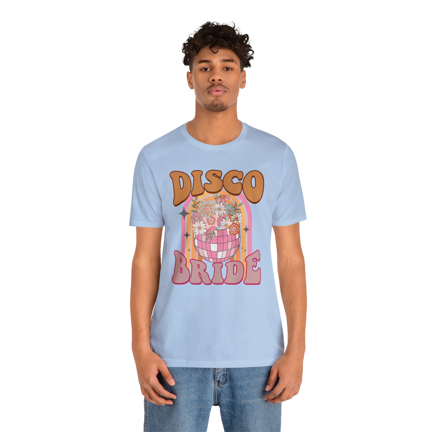 Retro Disco Bride Mirror Ball T-Shirt