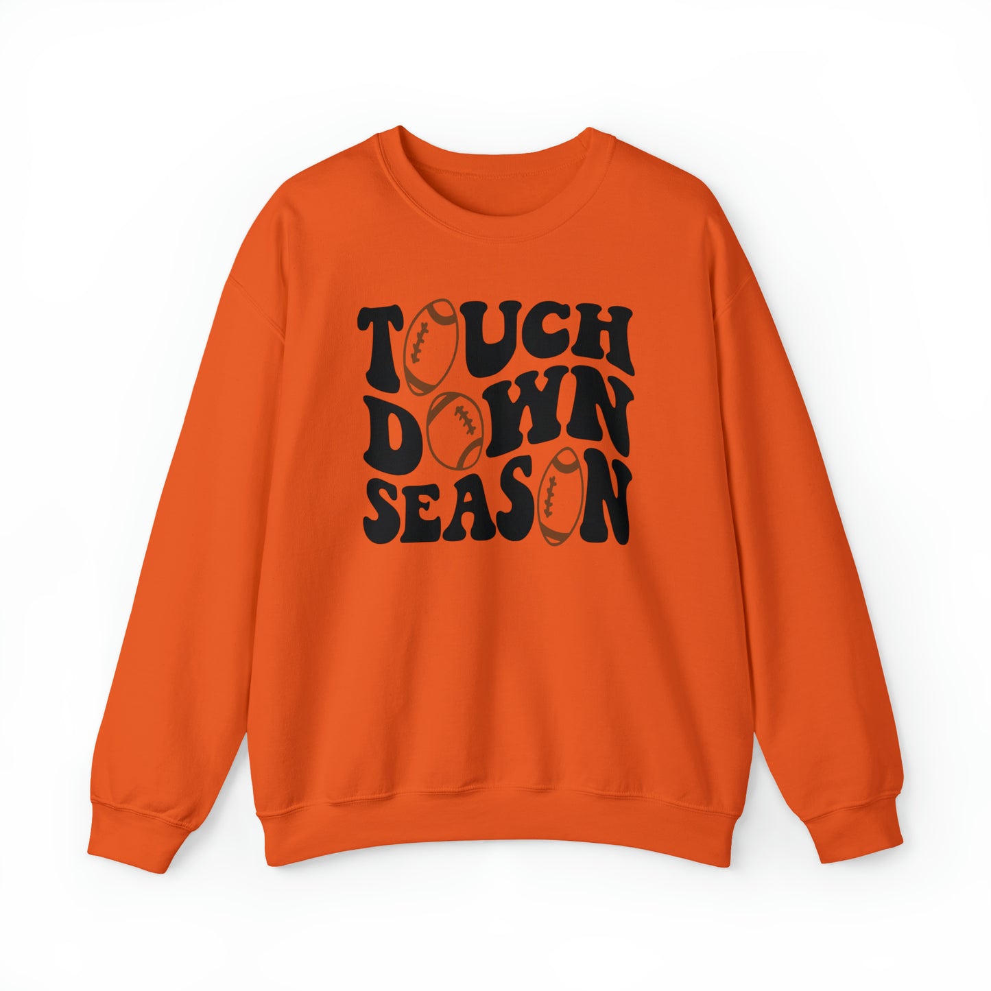 Touch Down Season Heavy Blend™ Crewneck Sweatshirt