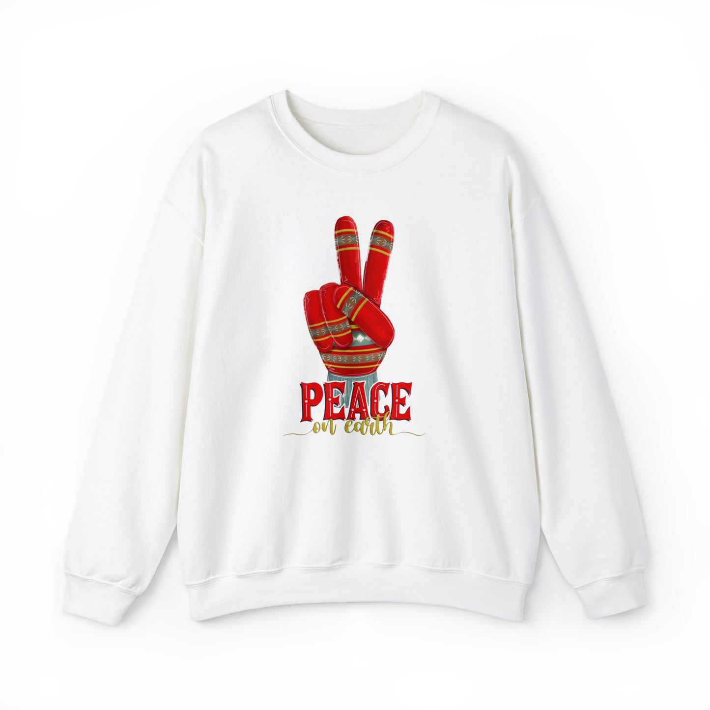 Peace on Earth Heavyweight Crewneck Sweatshirt