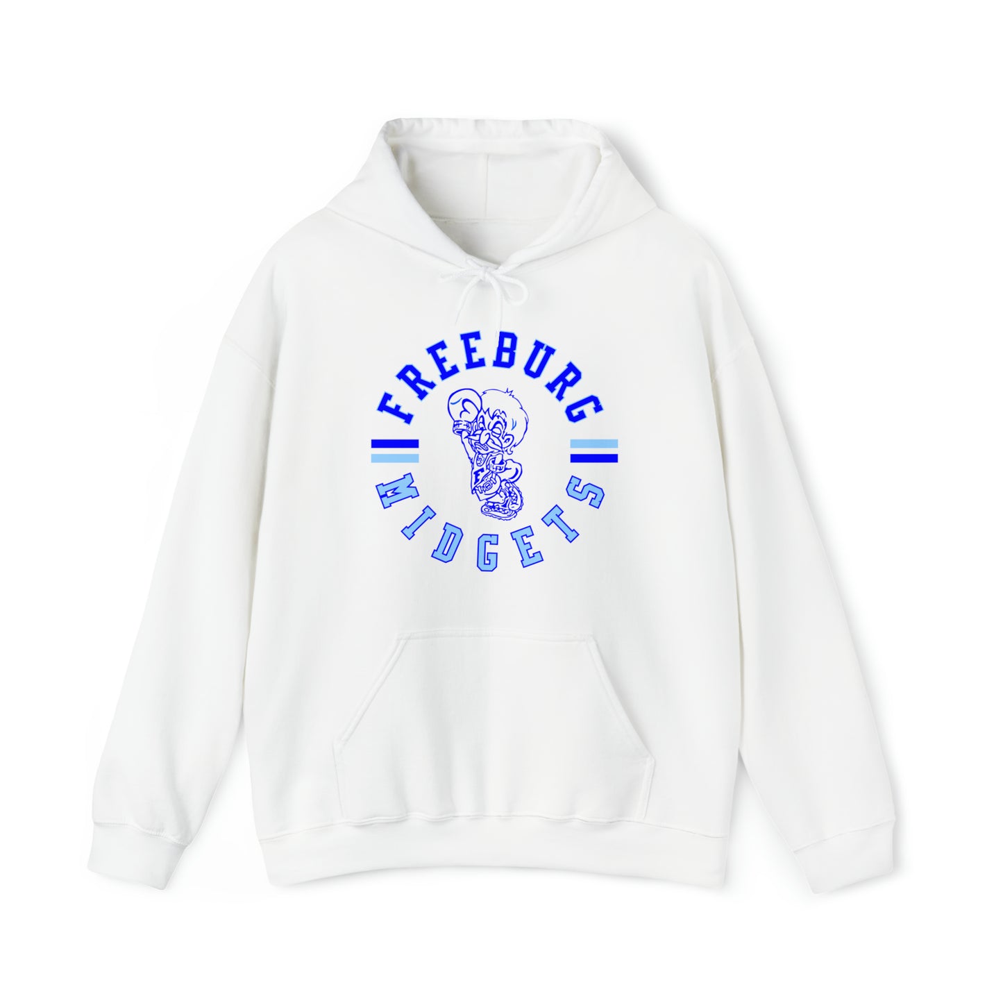 Freeburg Midgets Circle Design Hooded Sweatshirt