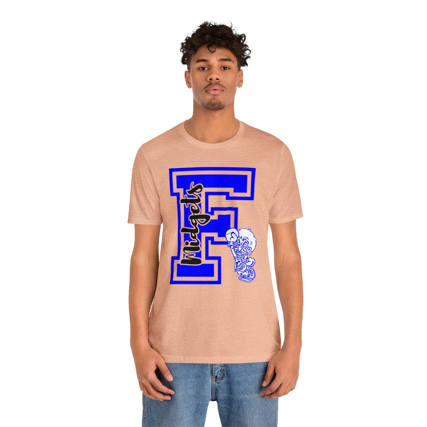 Give Me an F - Freeburg Midgets Logo Bella Jersey Short Sleeve Tee (Unisex)