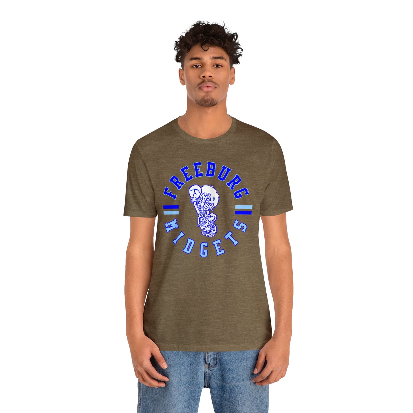 Freeburg Midgets Circle Logo Bella Jersey Short Sleeve Tee (Unisex)