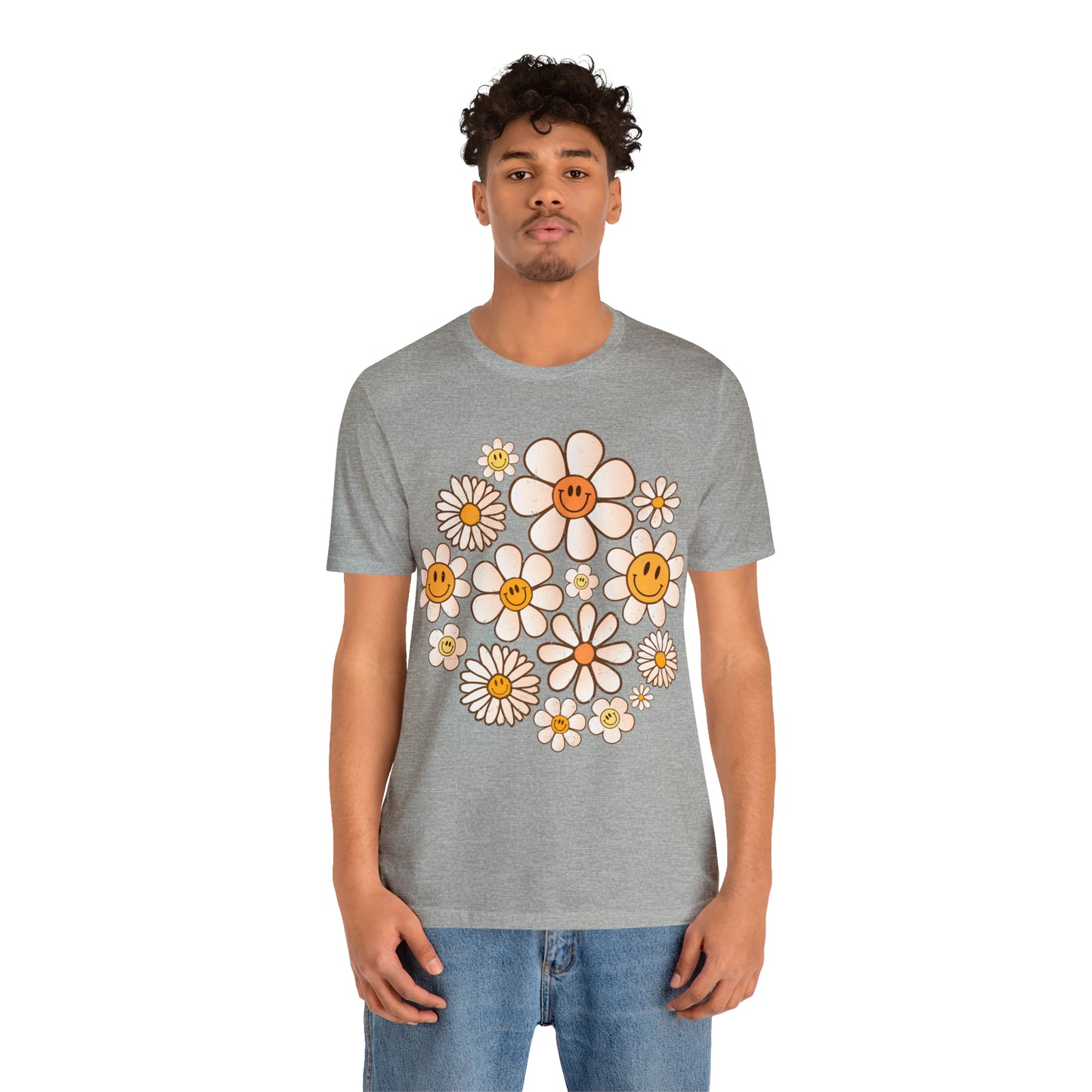 Distressed Smiling Daisies T-Shirt