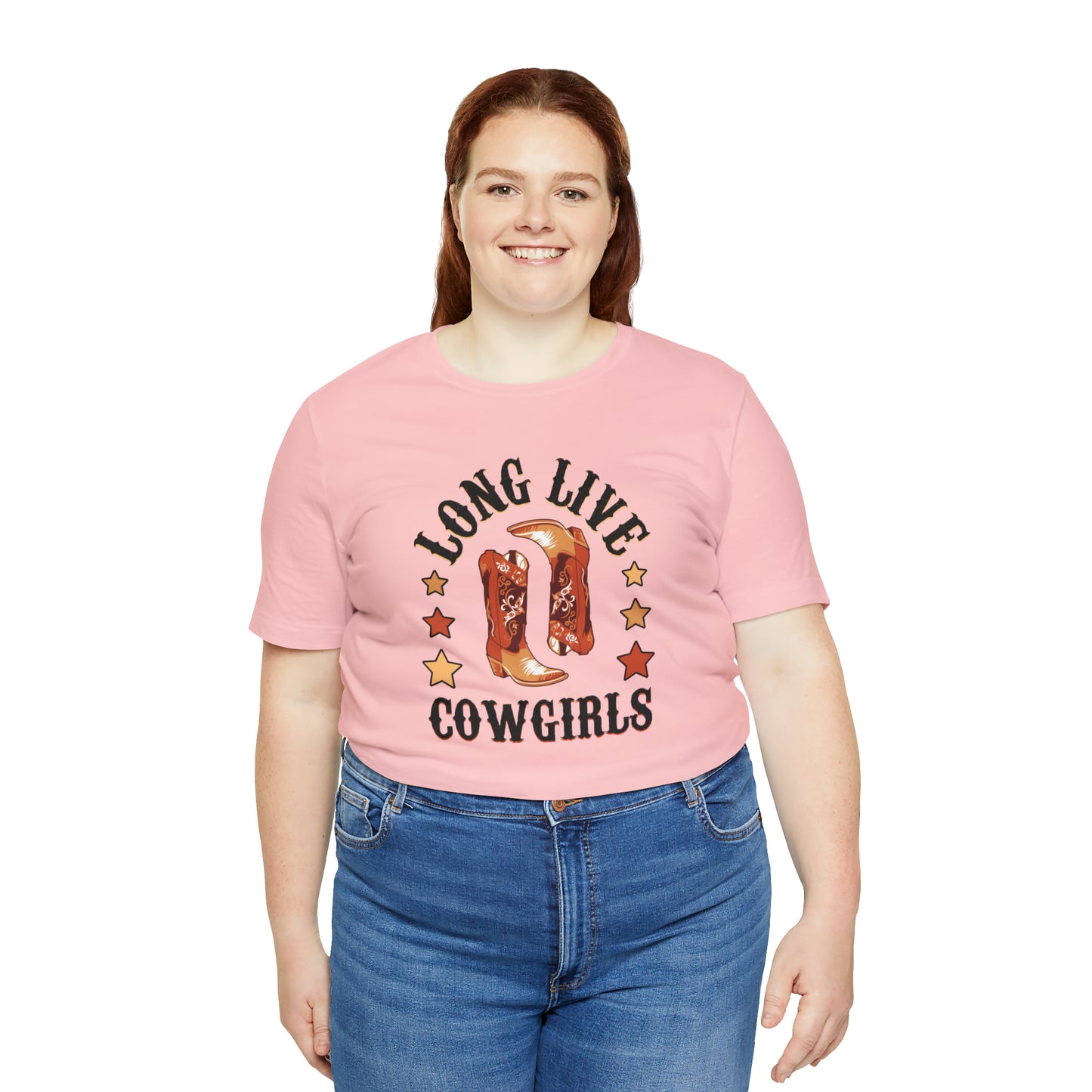 "Long Live Cowgirls" Unisex Jersey Short Sleeve Tee