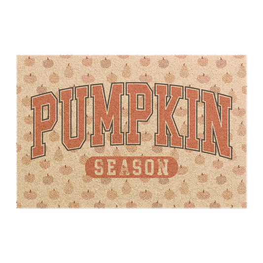 Pumpkin Season Fall/ Thanksgiving/ Halloween Coir Mat