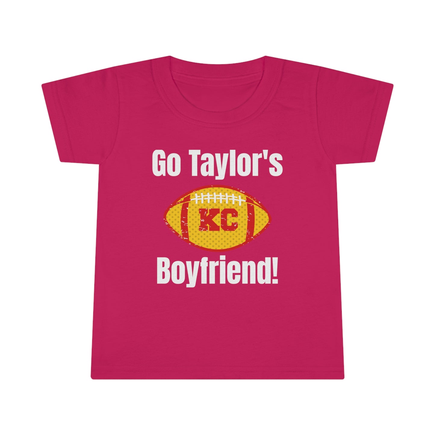 Go Taylor's Boyfriend Swift and Kelce Football Toddler T-shirt