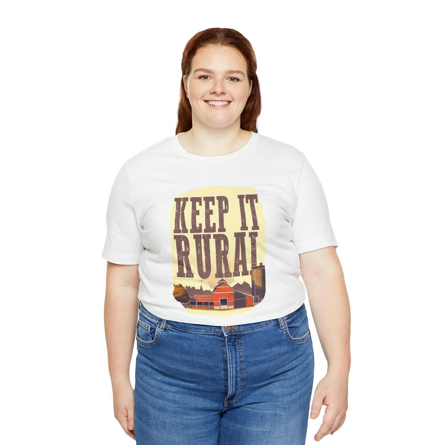 "Keep It Rural" Unisex Jersey Short Sleeve Tee