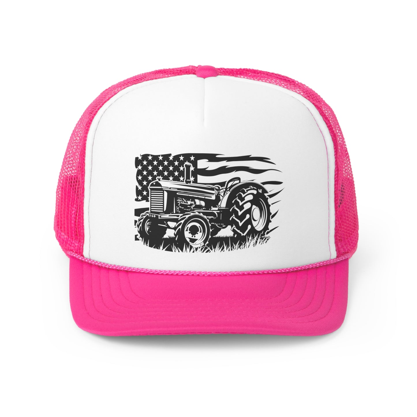 American USA Tractor Country Tall Trucker Caps