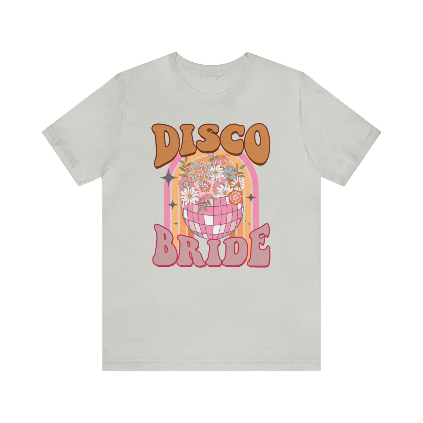 Retro Disco Bride Mirror Ball T-Shirt