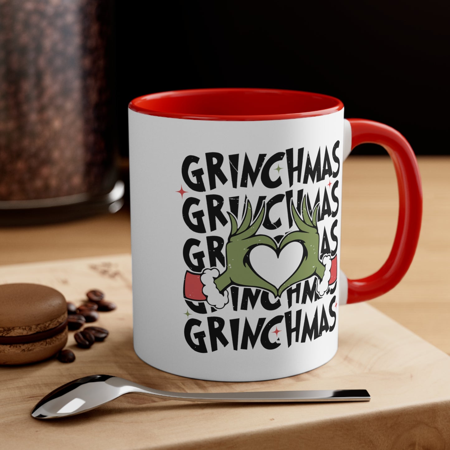 Grinchmas Christmas Mug Accent Coffee Mug, 11oz